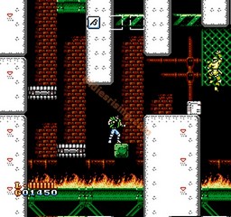 une photo d'Ã©cran de Shatterhand sur Nintendo Nes